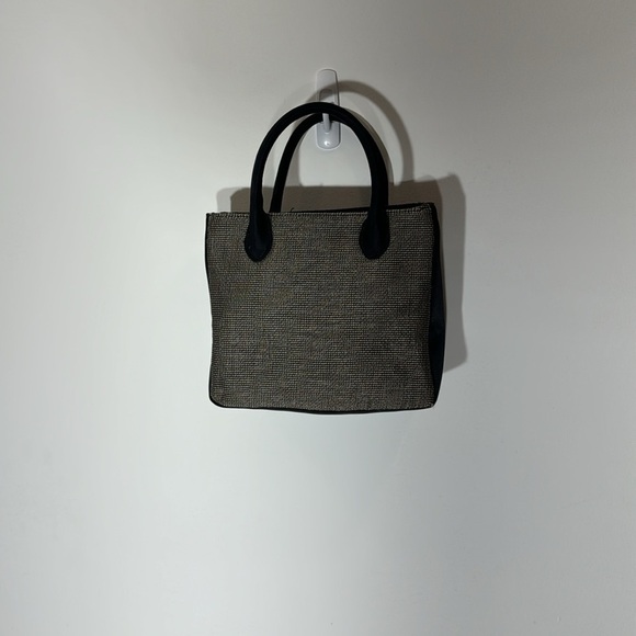 Etienne Aigner Black and Tan Crossbody Handbag - Picture 3 of 10